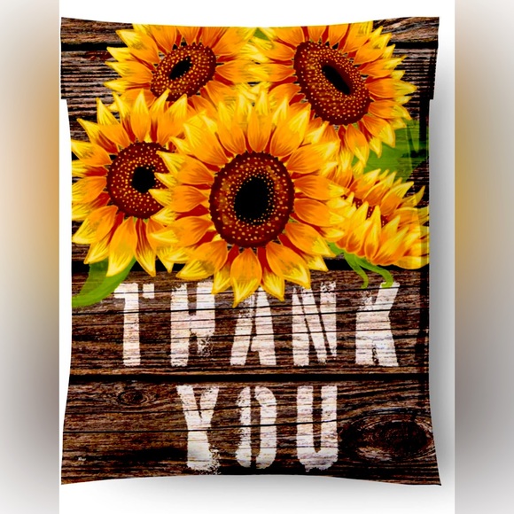 20 - 10x13 sunflower poly bags for the safety of your packages - Picture 1 of 6